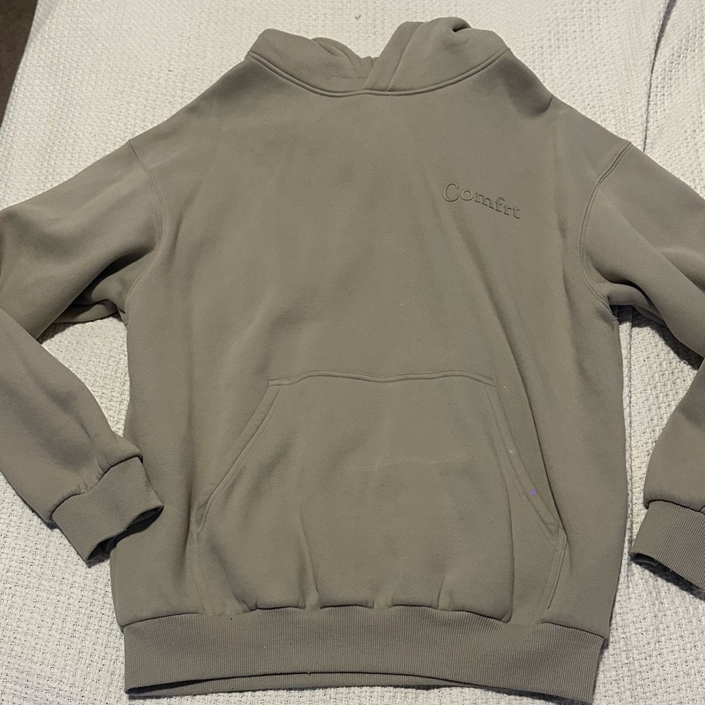 COMFRT Minimalist Hoodie and Sweatpants Set in Cement - Picture 5 of 14
